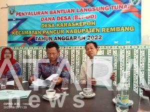 Antisipasi Kamtibmas Pilihan Calon Kades,Panitia Pemilihan Paparkan Ketransparansian Lebih Utama