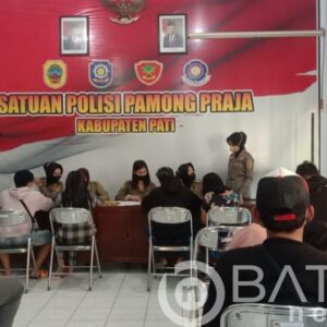 11 Pasangan Sejoli Bukan Muhrim Terjaring Razia Satpol PP di Kos