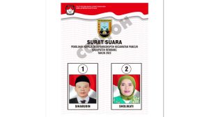 Panitia Pilkades Desa Karas Kepoh Selenggarakan Rapat Pengundian Nomor Urut Serta Deklarasi Damai