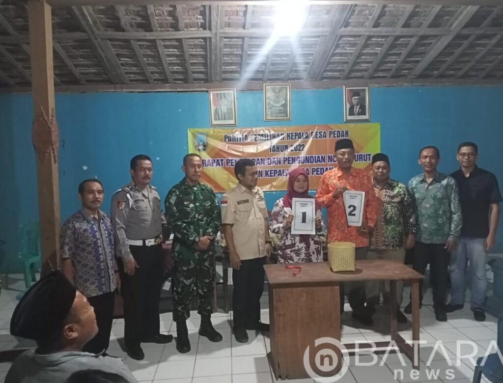 Danramil Sulang Hadiri Kegiatan Penetapan Bakal Calon Kades Serta Pengundian Nomor Urut Di Desa Pedak