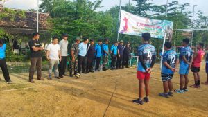 Sambut HUT TNI Ke-77, Koramil 03/Sulang Kembali Gelar Turnamen Voli se-Kecamatan