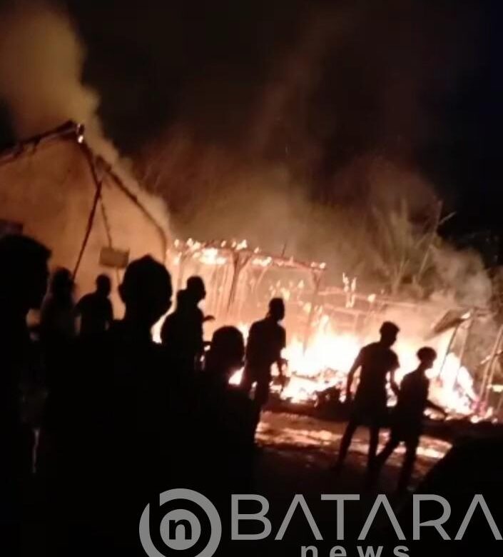 4 Ekor Kambing Peliharaan Dan Satu Rumah Ludes Terbakar, di Desa Kedungwinong Sukolilo