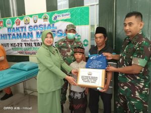 Sambut HUT TNI ke 77, Kodim 0720/Rembang Gelar Sunatan Massal