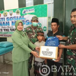 Sambut HUT TNI ke 77, Kodim 0720/Rembang Gelar Sunatan Massal