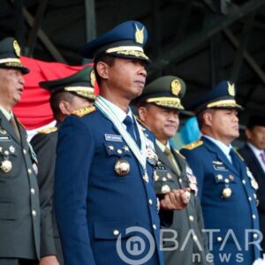 Dankoharmatau Hadiri Peringatan Ke-77 HUT TNI