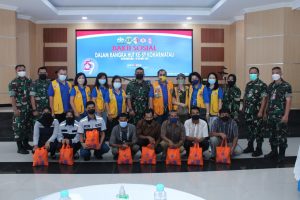 Bakti Sosial, Koharmatau Berikan Sembako Kepada Masyarakat