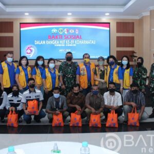 Bakti Sosial, Koharmatau Berikan Sembako Kepada Masyarakat