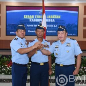 Kolonel Dani Eri Wardhana Menjabat Kabinpotdirga Koharmatau