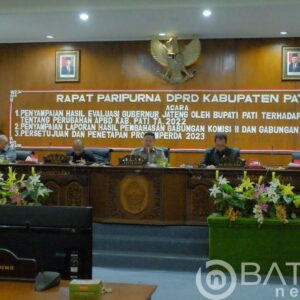 DPRD Pati Gelar Rapat Paripurna Bahas Penyampaian Evaluasi Gubernur Jateng
