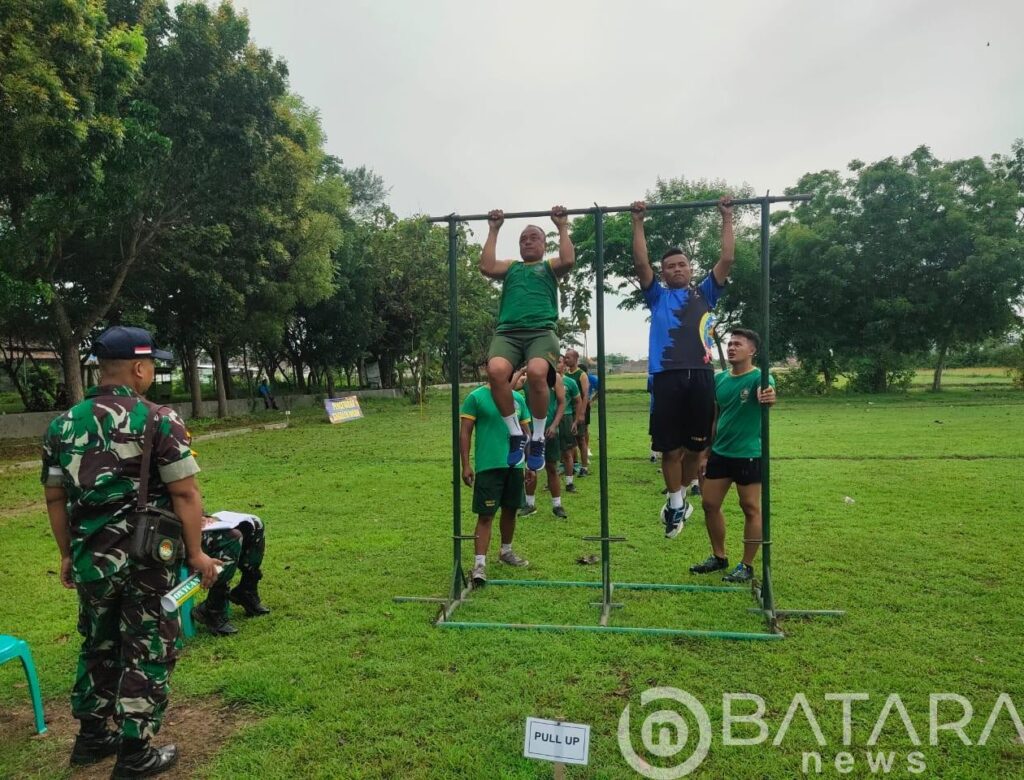 Jaga Kebugaran, Kodim Rembang Gelar Kesegaran Jasmani Bagi Prajurit