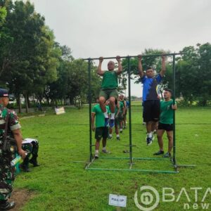 Jaga Kebugaran, Kodim Rembang Gelar Kesegaran Jasmani Bagi Prajurit