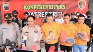 Di 27 Lokasi Berbeda, Sindikat Curanmor Berhasil Dibekuk Aparat Polres Rembang