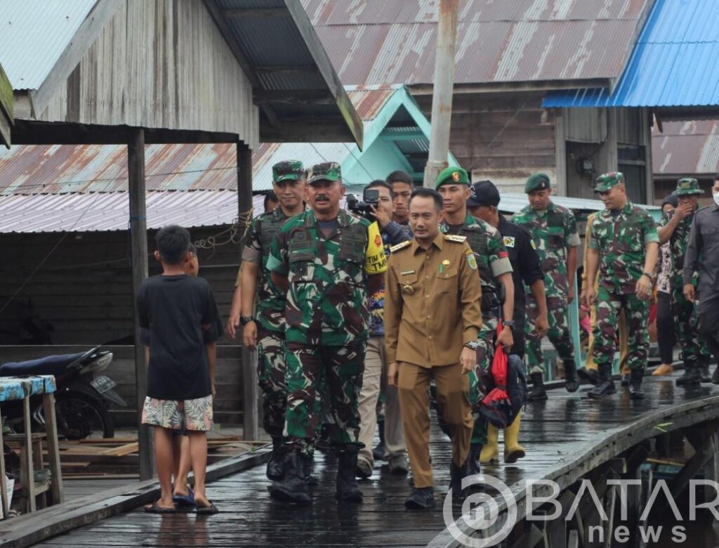 Dikunjungi Tim Wasev Mabes Angkatan Darat, Progres TMMD di Petuk Katimpun Sudah Mencapai 30%