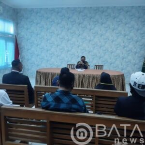 Sukesi di Dampingi Beberapa Advokat, Audensi di Pengadilan Negeri Pati Perjuangkan Haknya