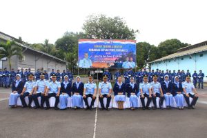 Serah terima jabatan Dansathar 33, Kadisrendalhar, Kadisbin dan Kadisdalkual Depohar 30