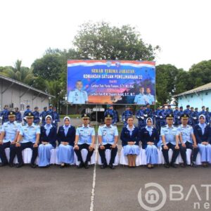 Serah terima jabatan Dansathar 33, Kadisrendalhar, Kadisbin dan Kadisdalkual Depohar 30