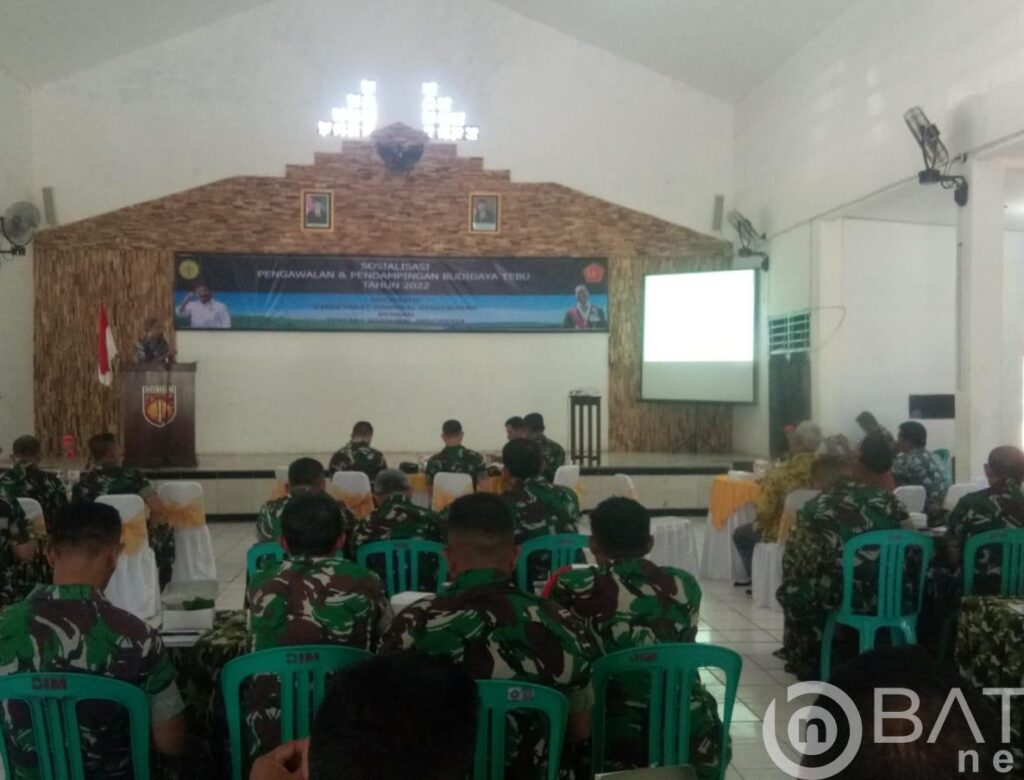 Kementrian Pertanian Dan Kodim Rembang Kerjasama Adakan Sosialisasi Budidaya Tebu