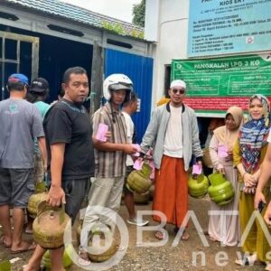 Khawatir Terjadi Inflasi Gas LPG 3 Kg Jelang Hari Besar, Polres Kotabaru, Sambangi Sejumlah Pangkalan
