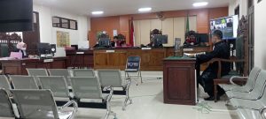 Sidang Pertama terhadap 3 kader GJL Arpikal, M Yasin dan Amer Husen yang diduga terjadi kriminalisasi
