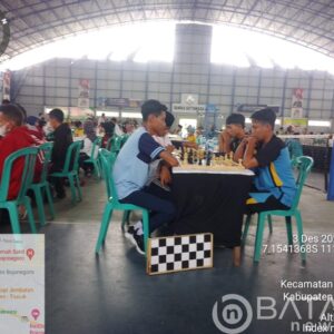 Peserta Turnamen Catur Di Bojonegoro Membrudak, Bukti Olahraga Satu Ini Digemari Masyarakat