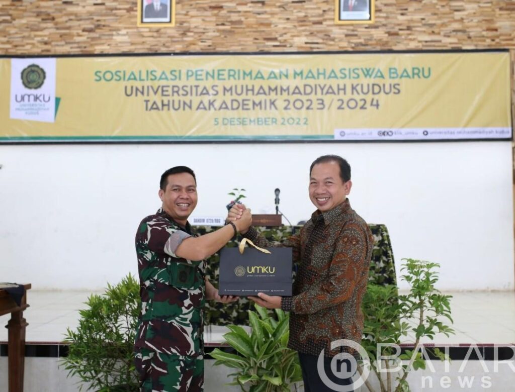 Kodim 0720/Rembang Terima Sosialisasi Penerimaan Mahasiswa Baru Universitas Muhammadiyah Kudus