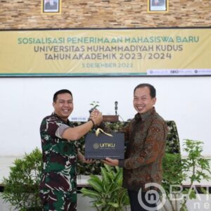Kodim 0720/Rembang Terima Sosialisasi Penerimaan Mahasiswa Baru Universitas Muhammadiyah Kudus