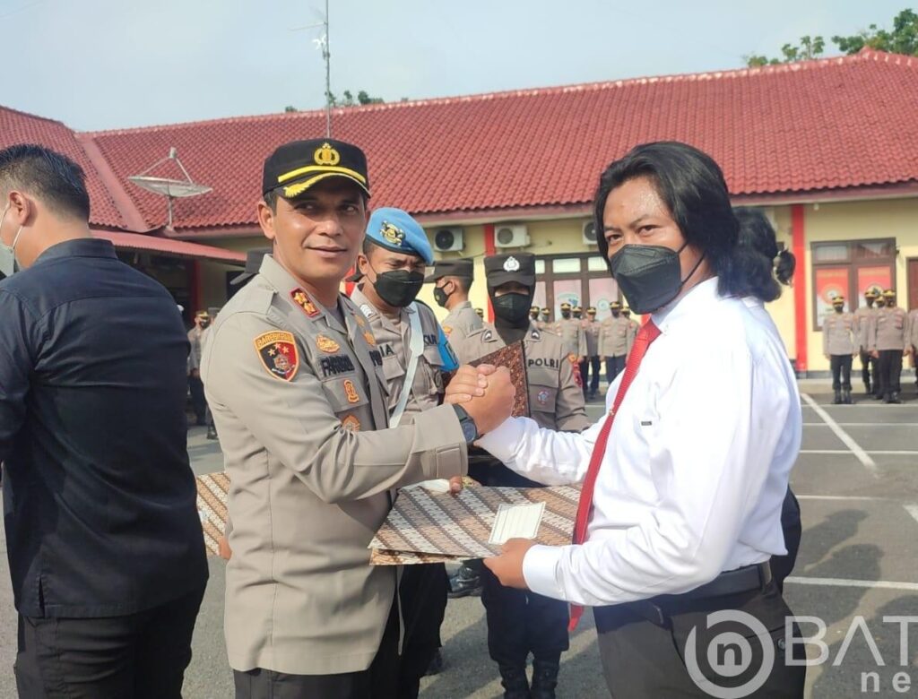 Cek Polsek Randublatung, Wakapolres Blora Ingatkan Warga Waspada Bencana Alam