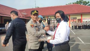 Cek Polsek Randublatung, Wakapolres Blora Ingatkan Warga Waspada Bencana Alam
