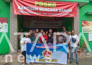 Galang Dana Swadaya, Karang Taruna Desa Ngawen Salurkan Bantuan Di Dua Titik Korban Banjir