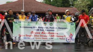 Danrem 071/Wijayakusuma ramaikan Gowes kerukunan Hari Amal Bhakti Kemenag ke 77