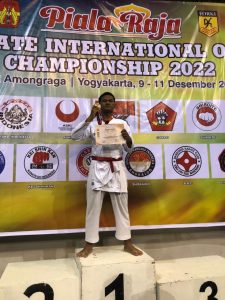 Siswa MTsN-1 Pati Sabet Medali Emas, Karate Internasional