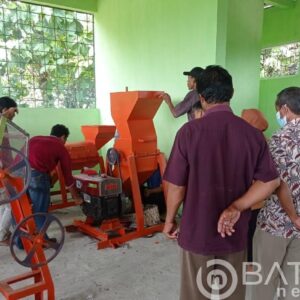 Babinsa Koramil 06/Lasem Dampingi Pelatihan Pengelolaan Bank Sampah