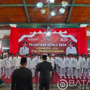 Sebanyak 42 Kades Terpilih Dilantik: Begini Pesan Bupati Rembang