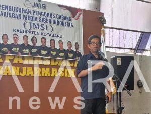 JMSI Kotabaru Resmi Dikukuhkan, Marwah Jurnalistik Obyektif Dan Independent Siap Dikibarkan