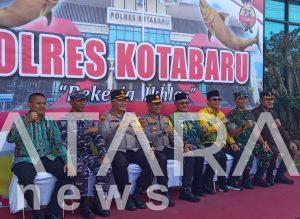 Dipenghujung Tahun 2022, Kapolda Kalsel Pantau Kesiapan Pengamanan Nataru Di Kotabaru