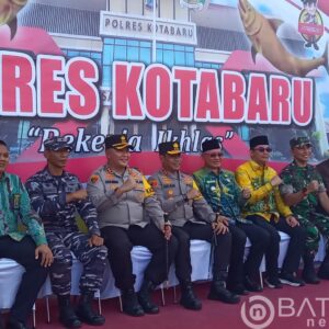 Dipenghujung Tahun 2022, Kapolda Kalsel Pantau Kesiapan Pengamanan Nataru Di Kotabaru