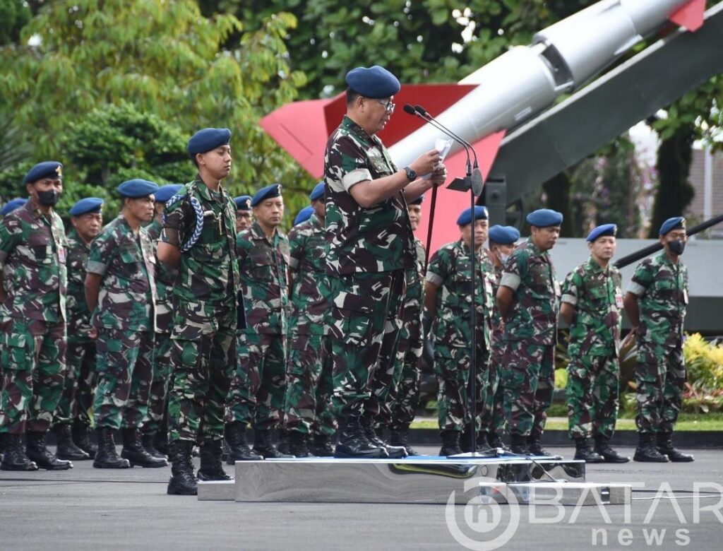 Personel Koharmatau Ikuti Apel Luar Biasa Tahun Baru 2023