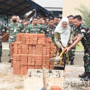Peletakan Batu Pertama Pembangunan<br>Joglo Di Makoharmatau