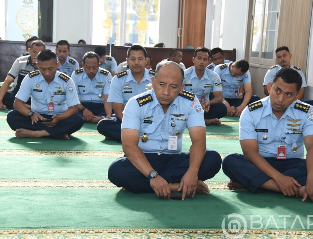 Personel Koharmatau Mengawali Tugas Dengan Shalat Dhuha Bersama