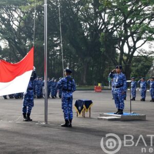 Pimpin Upacara 17-an, Wadan Koharmatau<br>Bacakan Amanat Panglima TNI