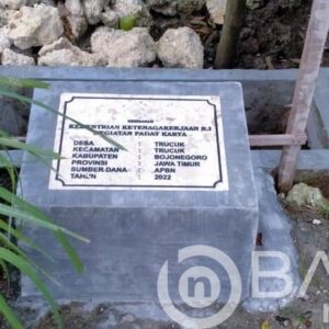 Proyek Drainase Desa Trucuk Bojonegoro, Disinyalir Dijadikan Ajang Bisnis