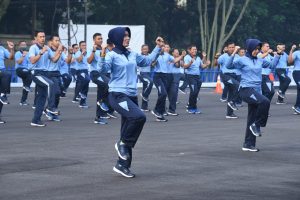 Personel Koharmatau Laksanakan SenamKesegaran Jasmani 88