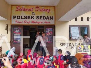 Wujud Kedekatan Polsek Sedan Dengan Anak – Anak, Dalam Progam Polisi Sahabat Anak