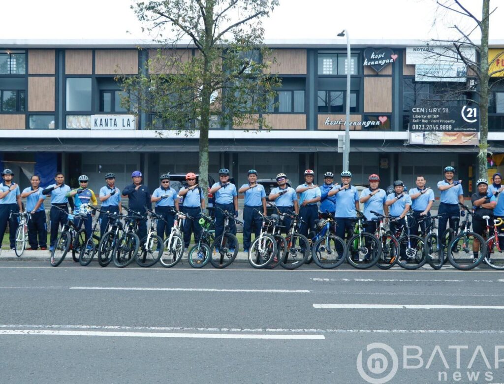 Pererat Kekeluargaan Dankoharmatau<br>Gowes Bersama Anggota