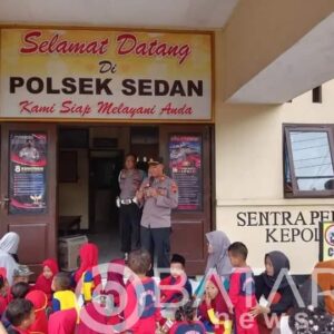 Wujud Kedekatan Polsek Sedan Dengan Anak – Anak, Dalam Progam Polisi Sahabat Anak