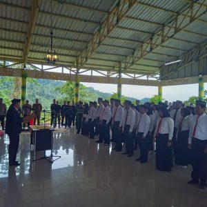 Antisipasi Kecurangan Pemilu Ditingkat Desa, Ratusan Panwas Di Kotabaru Dilantik Bawaslu