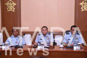 Wadan Koharmatau terima kunjungan PT GMF