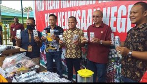 Kejaksaan Kotabaru Musnahkan BB Kejahatan. Masalah Narkotika Jadi Ancaman Serius