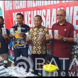 Kejaksaan Kotabaru Musnahkan BB Kejahatan. Masalah Narkotika Jadi Ancaman Serius