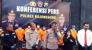 8 Sindikat Narkoba Bernasib Naas Setelah Diterkam Macan Satres Narkoba Bojonegoro.